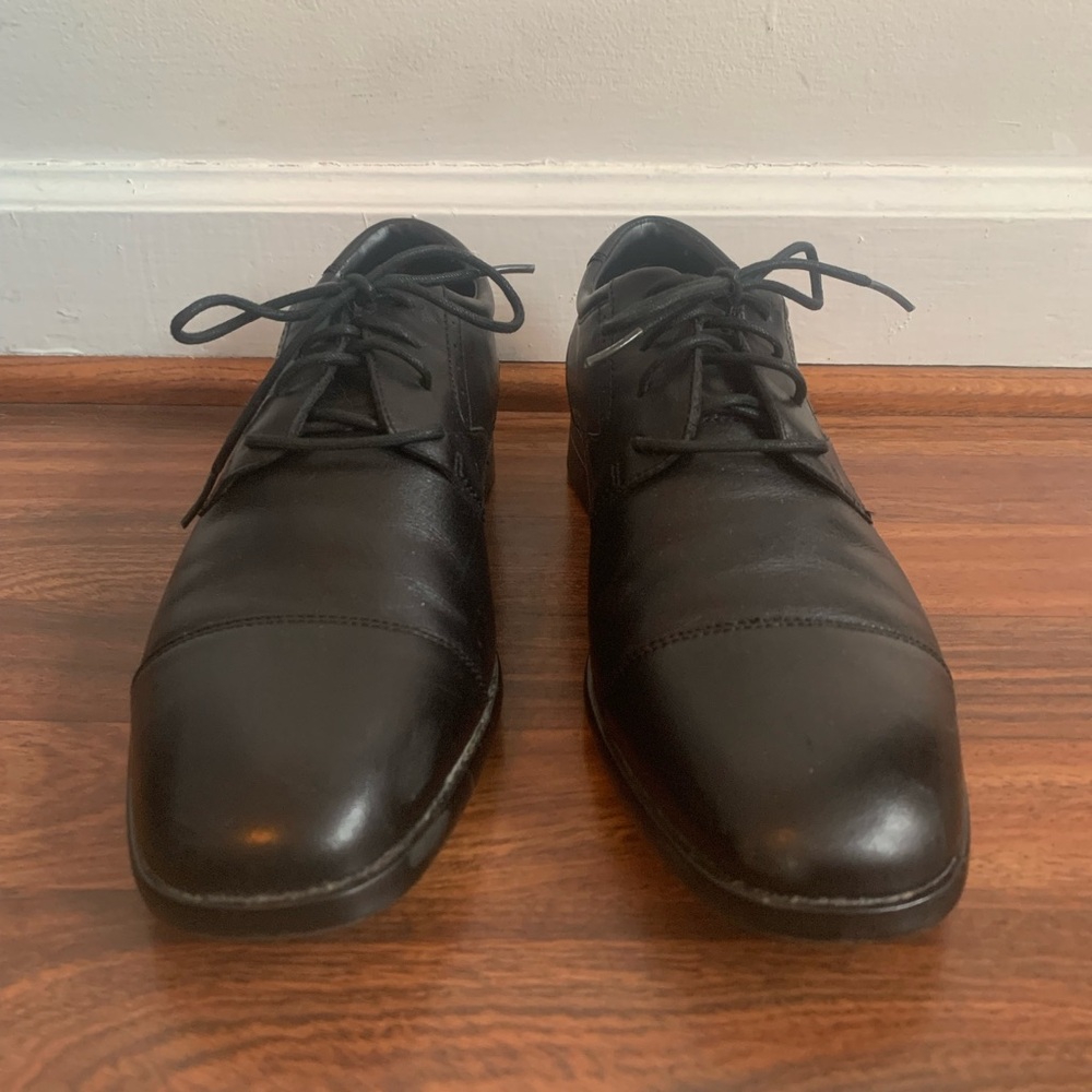 Rockport Men's Dress Shoes Black Leather, size 8.5 adiprene by Adidas